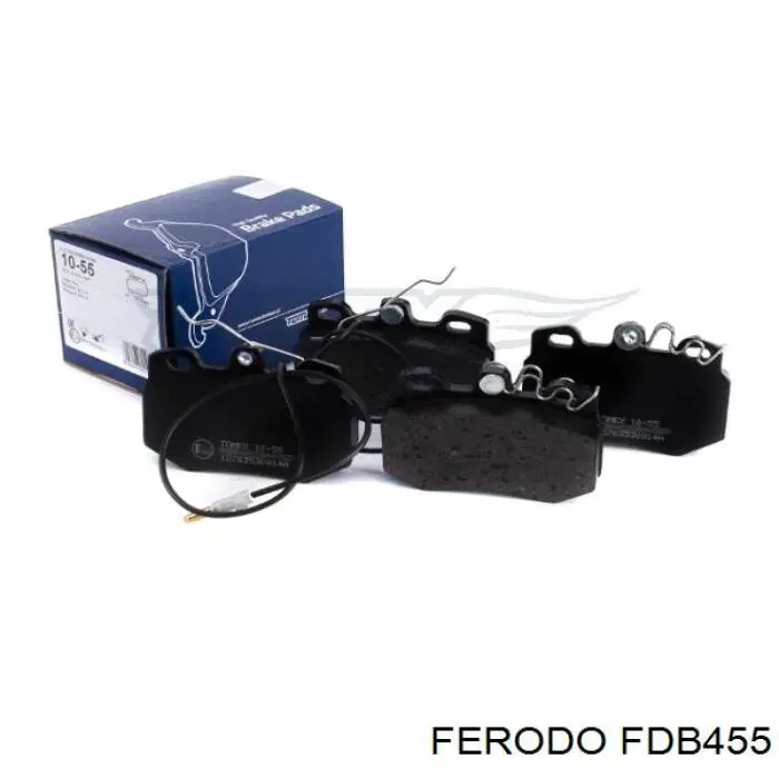 Pastillas de freno FDB455 Ferodo