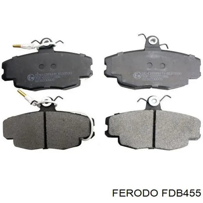 Pastillas de freno delanteras Ferodo FDB455