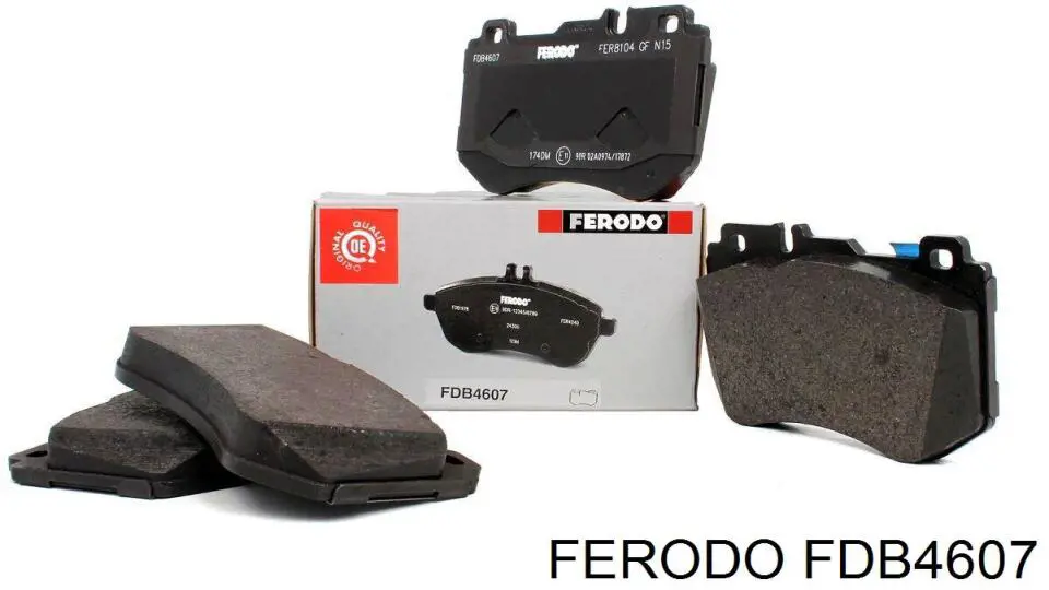 FDB4607 Ferodo pastillas de freno delanteras