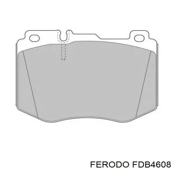Comprar FDB4608 Ferodo Pastillas delanteras de freno