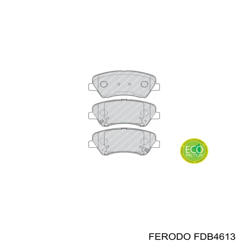 Pastillas de freno FDB4613 Ferodo