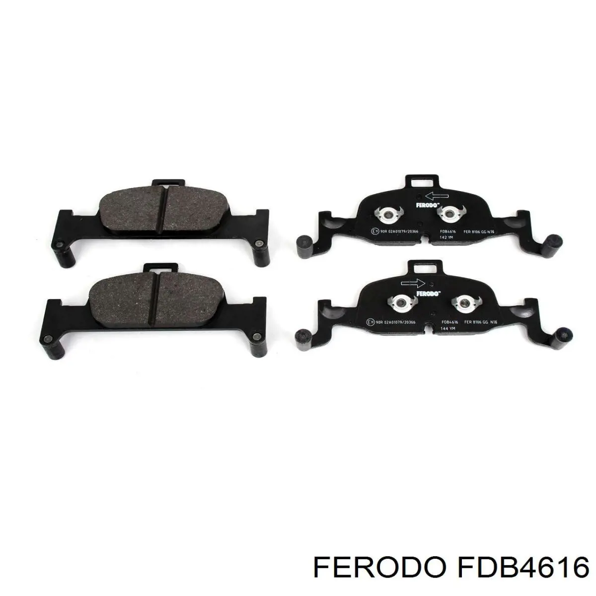FDB4616 Ferodo Pastillas delanteras