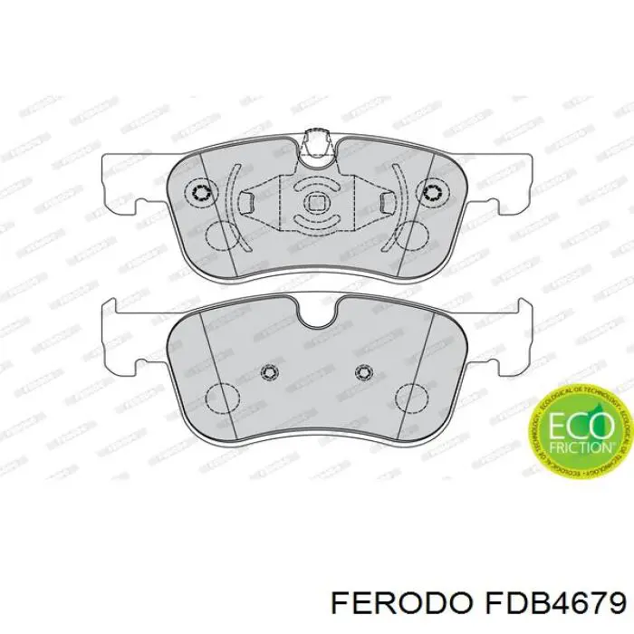 Pastillas freno delanteras Ferodo FDB4679 precio, desde 40,28 EUR