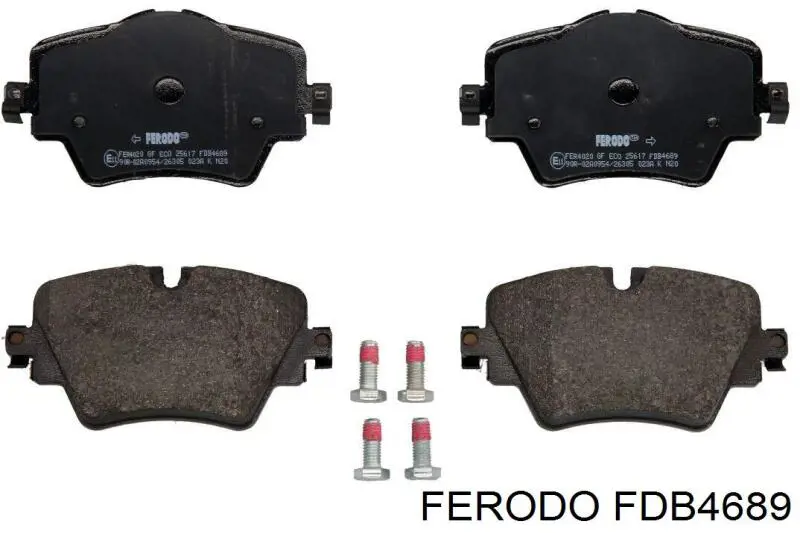 Pastillas freno delanteras Ferodo FDB4689 precio, desde 29,93 EUR