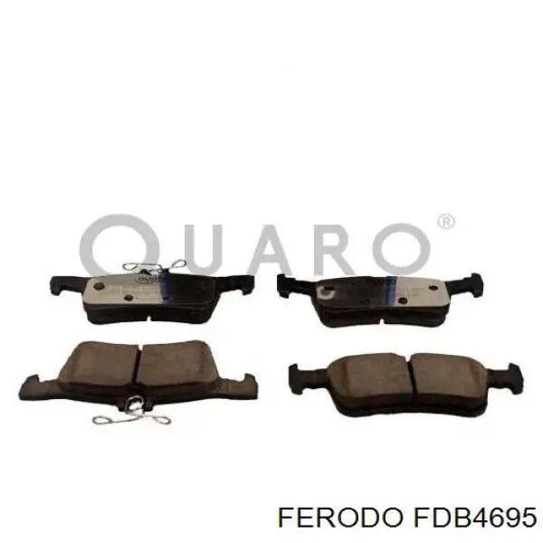 Pastillas traseras de freno Ferodo FDB4695 precio, desde 23,16 EUR