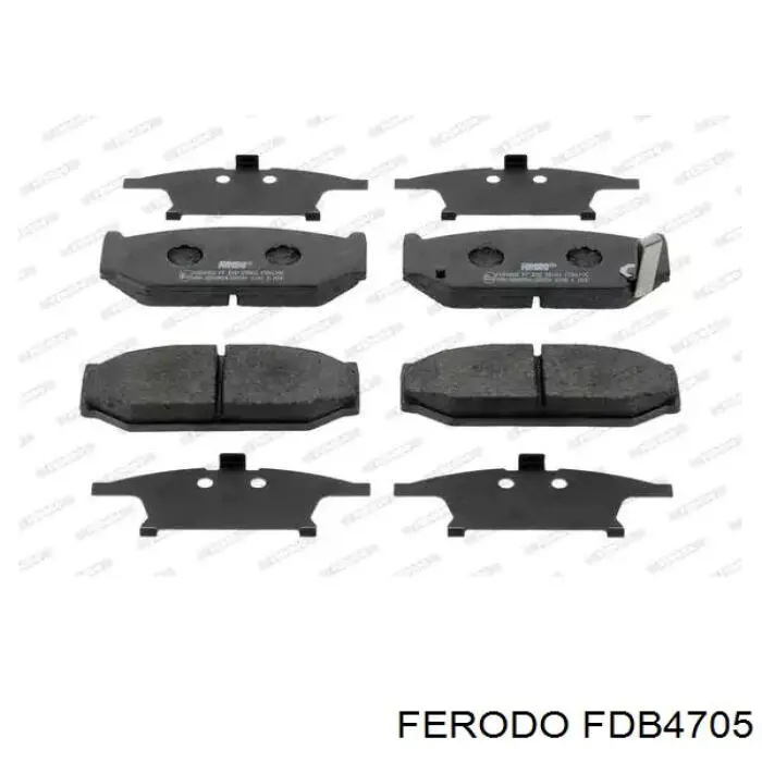 Comprar FDB4705 Ferodo Pastillas delanteras de freno