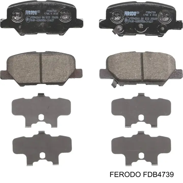 Pastillas traseras de freno Ferodo FDB4739 precio, desde 20,63 EUR