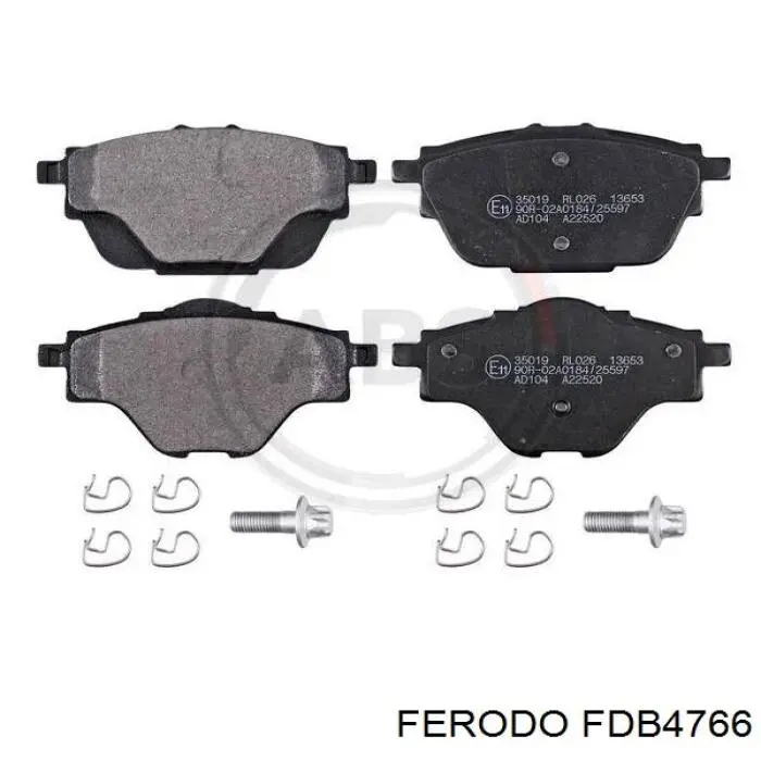 Pastillas traseras de freno Ferodo FDB4766 precio, desde 27,95 EUR