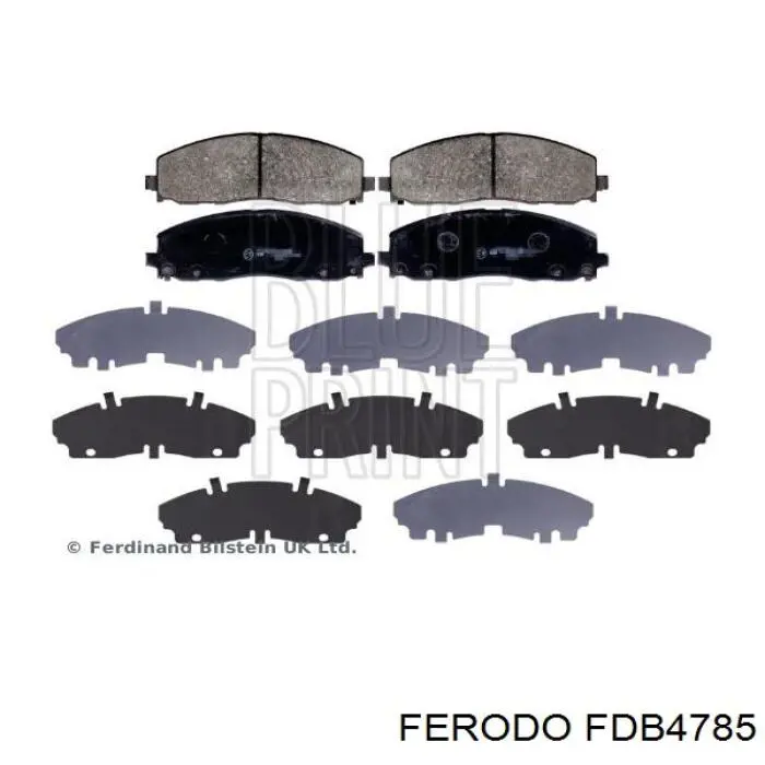 Comprar FDB4785 Ferodo Pastillas delanteras de freno