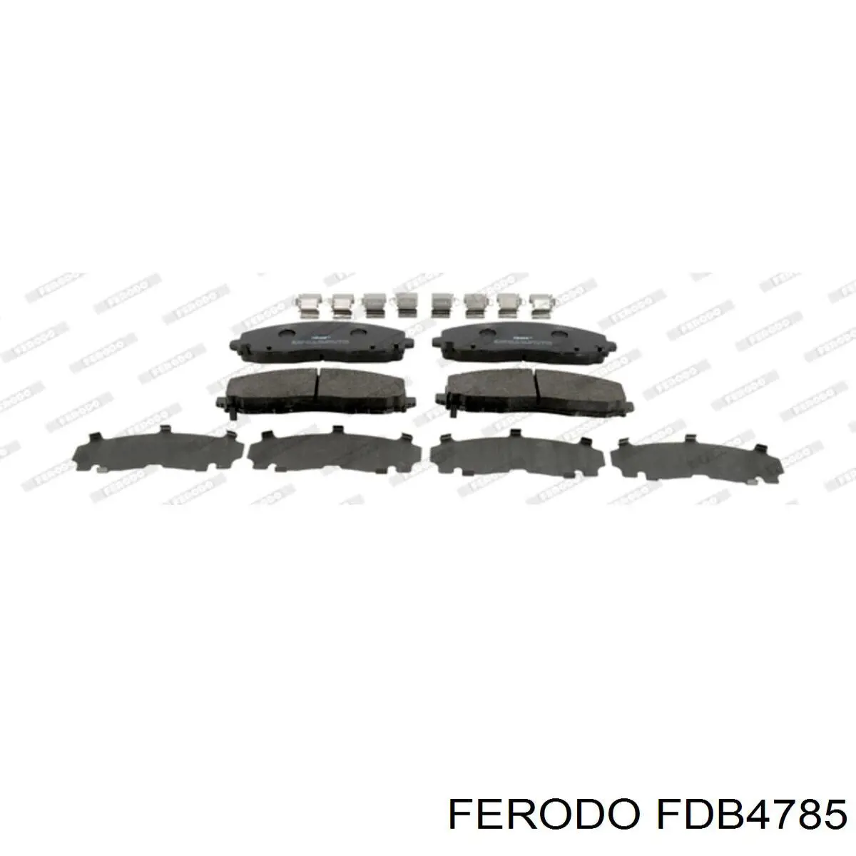 FDB4785 Ferodo Pastillas delanteras