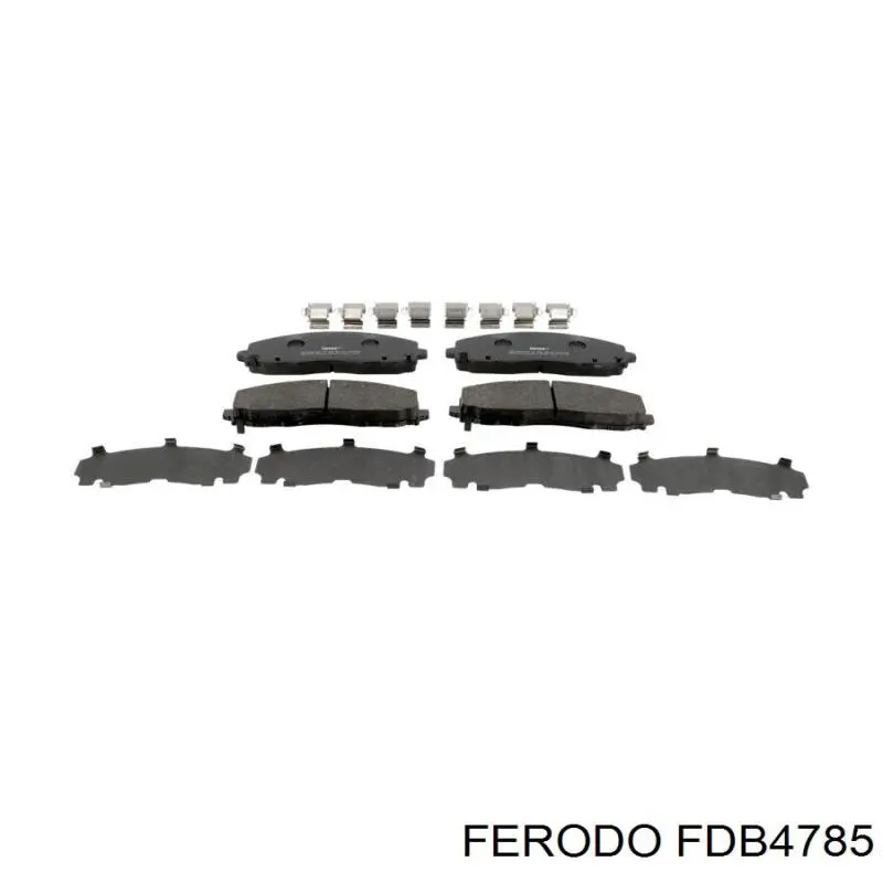 Pastillas freno delanteras Ferodo FDB4785 precio, desde 46,80 EUR