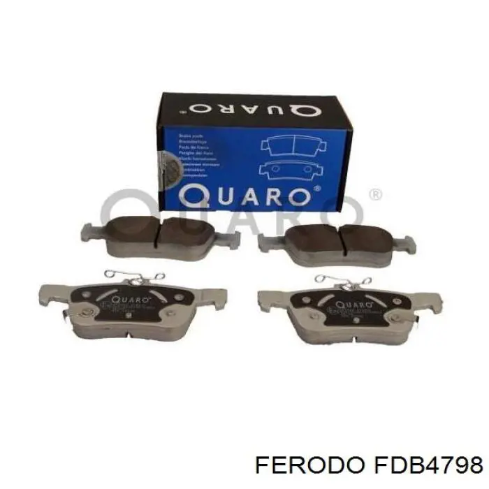 Comprar FDB4798 Ferodo Pastillas de freno traseras