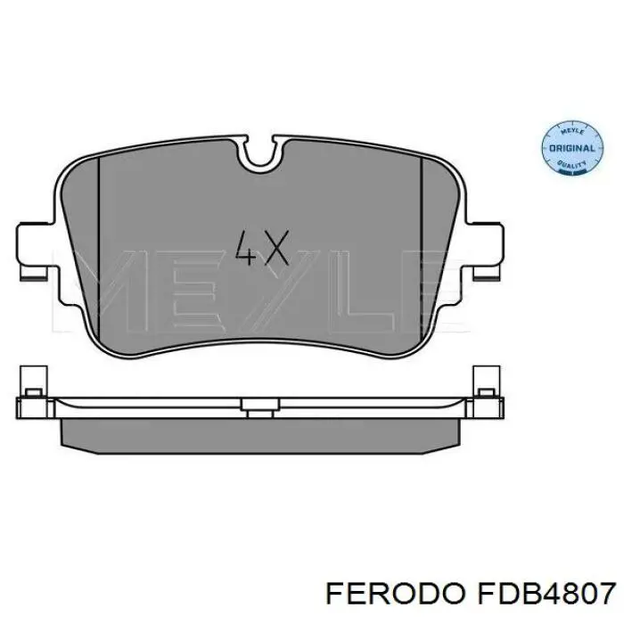 Pastillas traseras Ferodo FDB4807