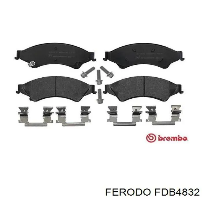 Pastillas freno delanteras Ferodo FDB4832 precio, desde 41,99 EUR