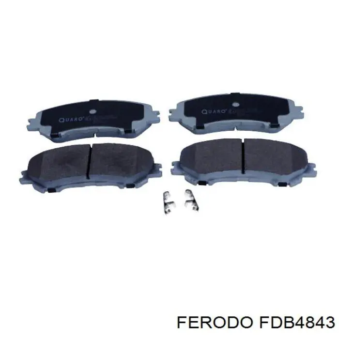 Comprar FDB4843 Ferodo Pastillas delanteras de freno