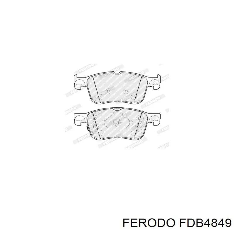 Pastillas de freno delanteras Open Parts BPA180812