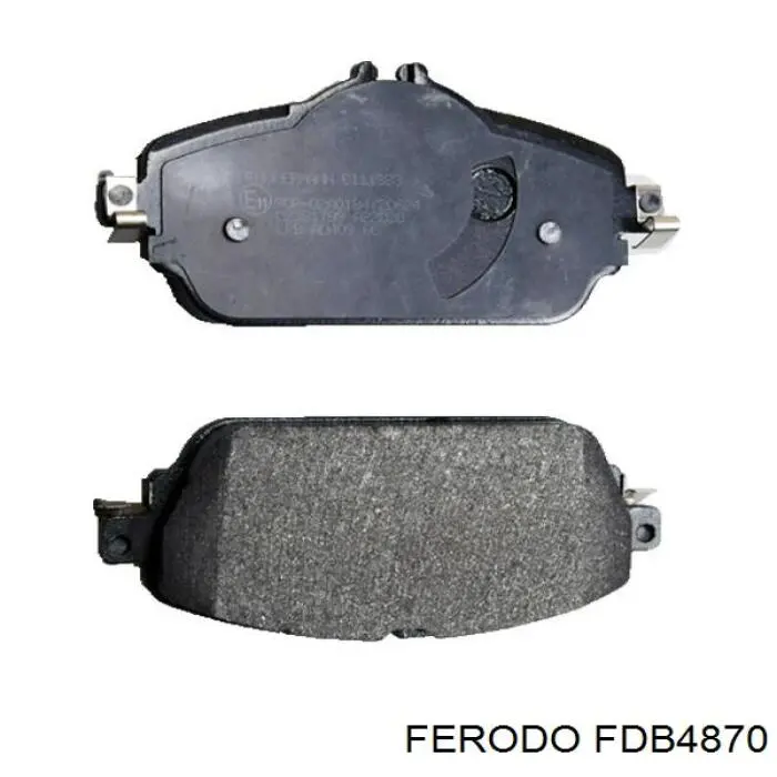 FDB4870 Ferodo Pastillas delanteras
