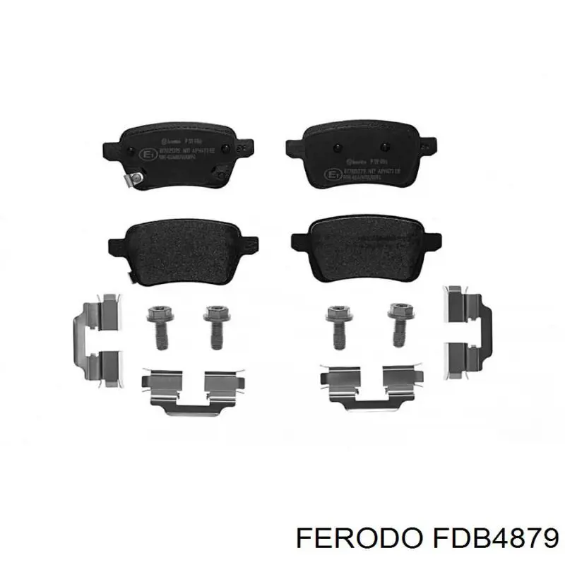 Pastillas freno delanteras Ferodo FDB4879 precio, desde 27,51 EUR