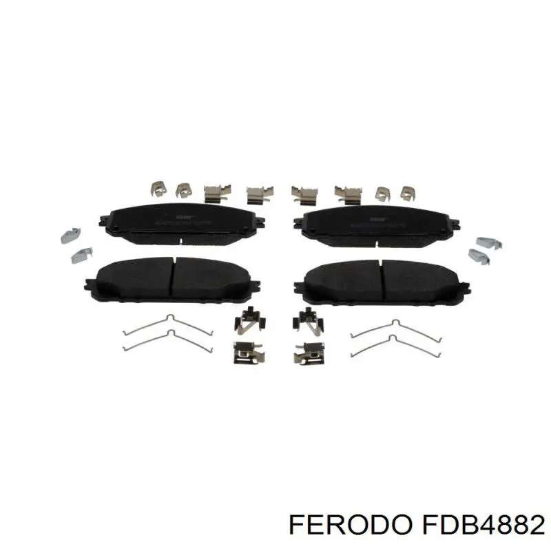 FDB4882 Ferodo pastillas de freno delanteras