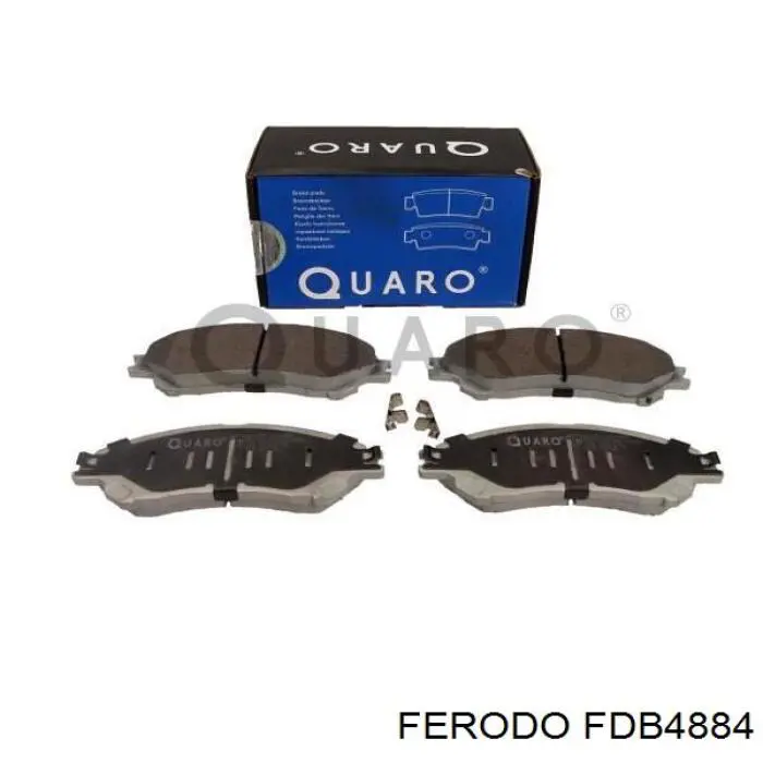 Pastillas freno delanteras Ferodo FDB4884 precio, desde 32,53 EUR
