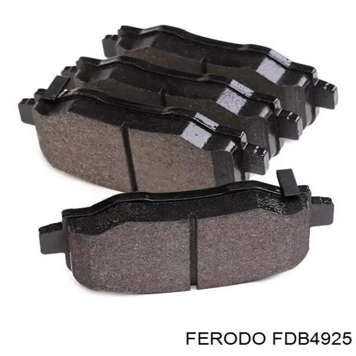 Comprar FDB4925 Ferodo Pastillas de freno traseras