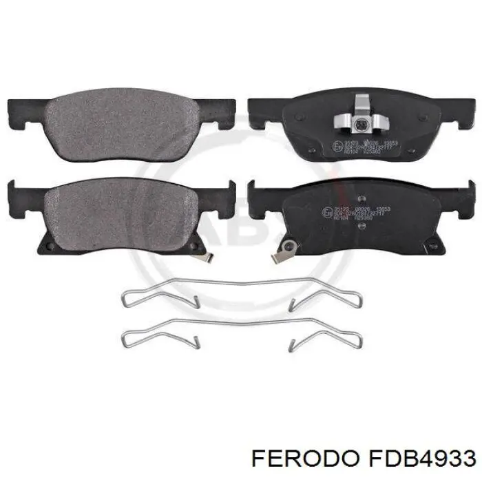 Pastillas de freno FDB4933 Ferodo