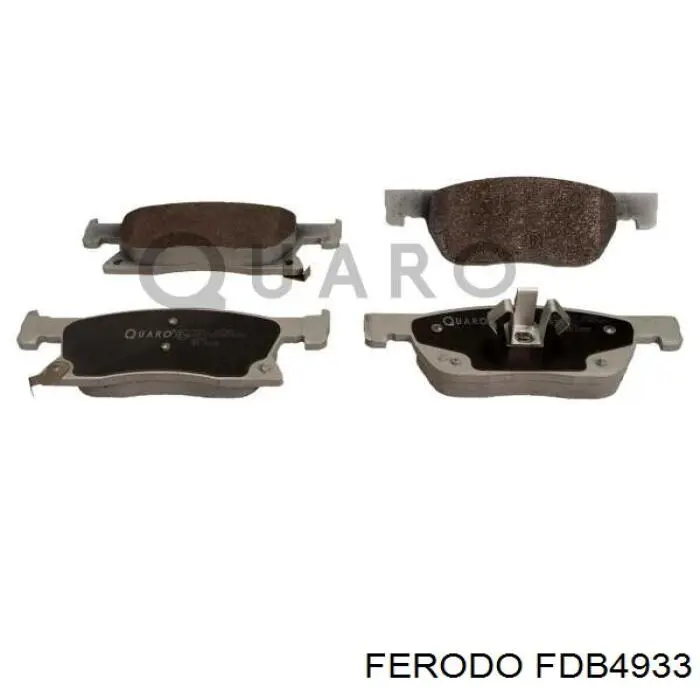 Pastillas freno delanteras Ferodo FDB4933 precio, desde 37,24 EUR