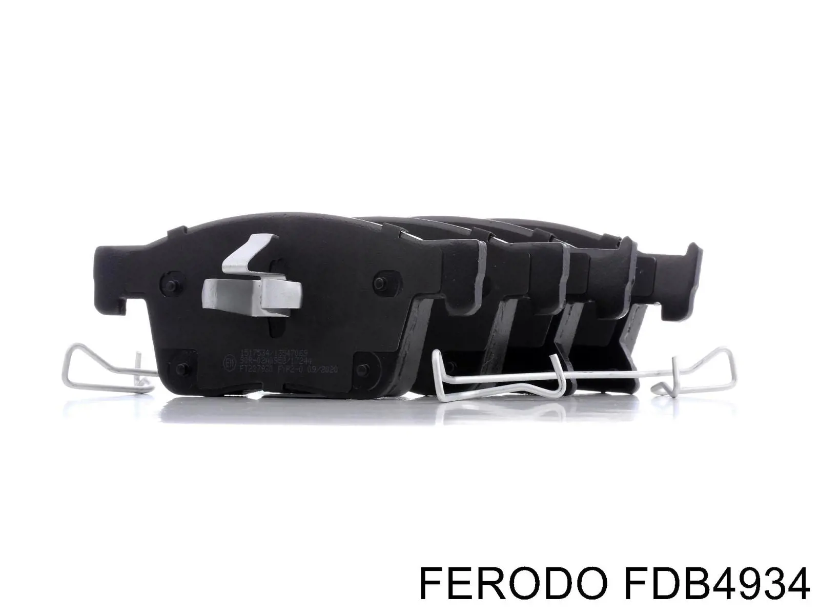 FDB4934 Ferodo pastillas de freno delanteras