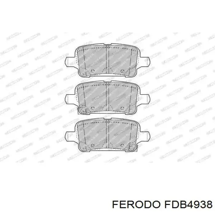 Pastillas traseras de freno Ferodo FDB4938 precio, desde 25,80 EUR