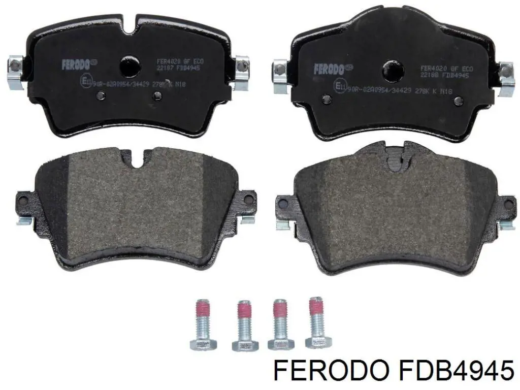 Pastillas freno delanteras Ferodo FDB4945 precio, desde 37,27 EUR