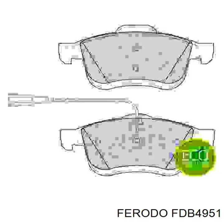 Pastillas freno delanteras Ferodo FDB4951 precio, desde 38,51 EUR