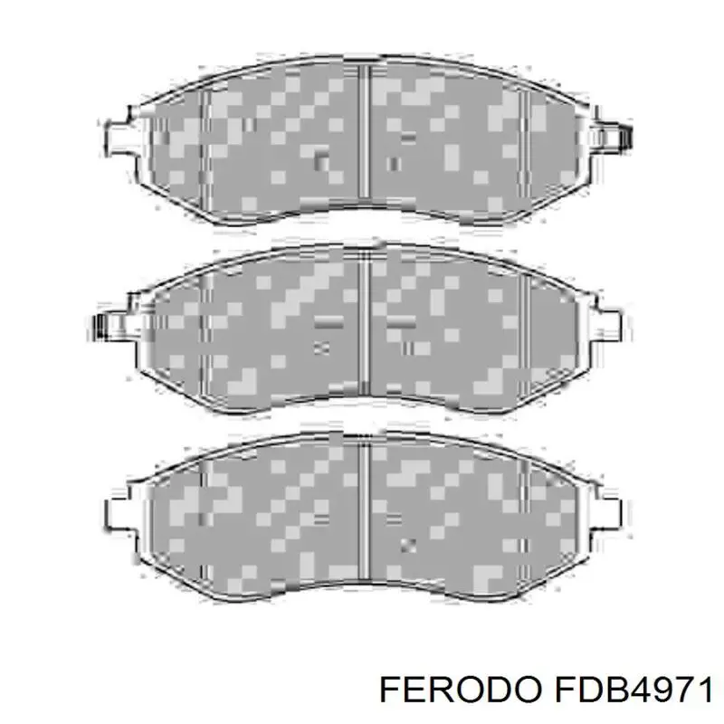 FDB4971 Ferodo pastillas de freno delanteras