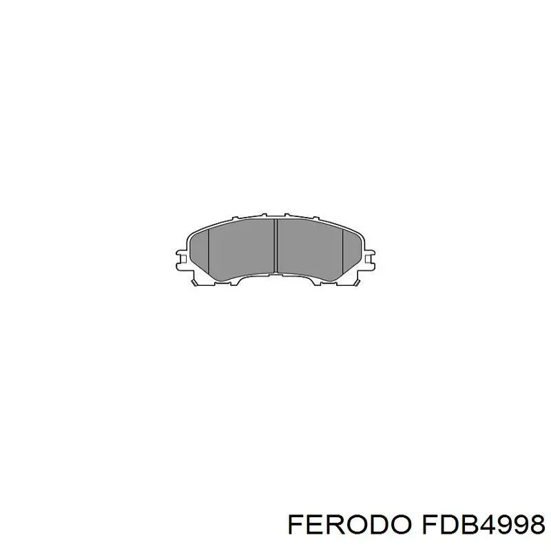 Pastillas freno delanteras Ferodo FDB4998 precio, desde 31,10 EUR
