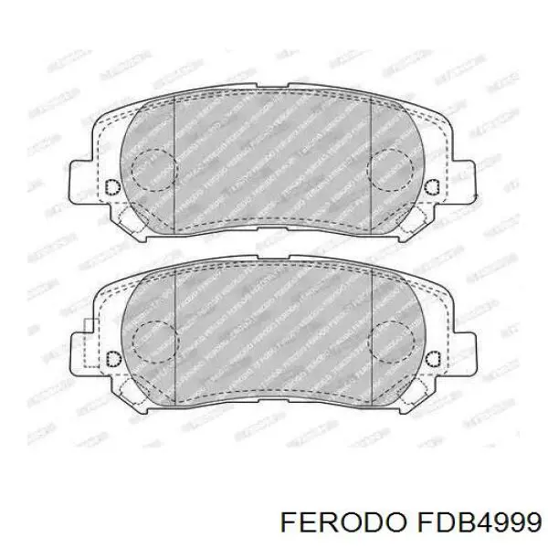 Comprar FDB4999 Ferodo Pastillas delanteras de freno