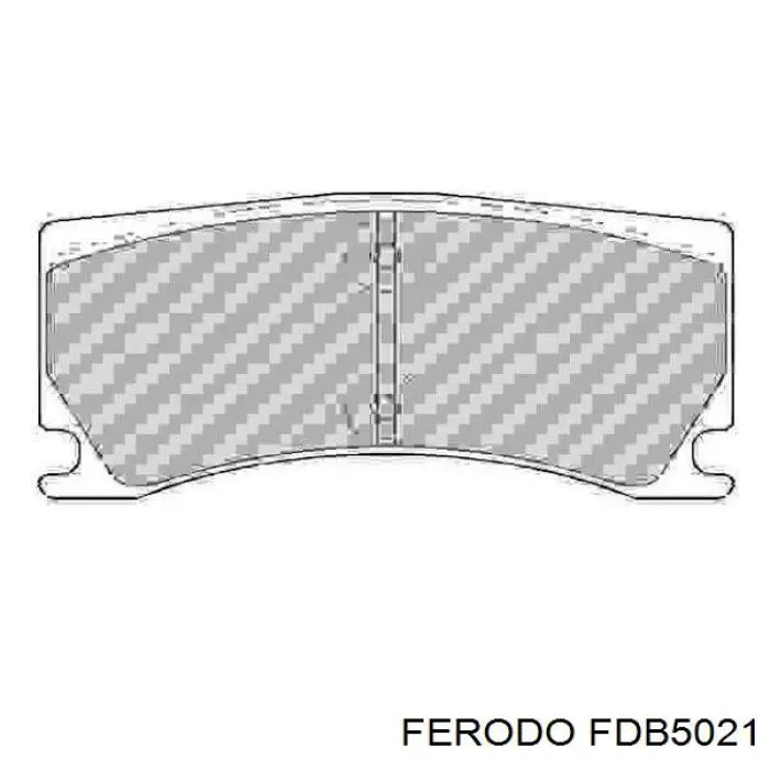 FDB5021 Ferodo pastillas de freno traseras