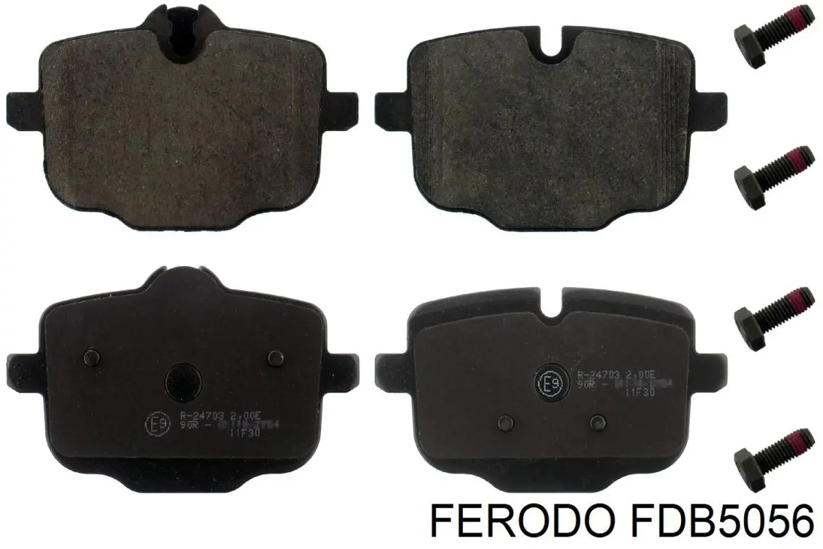 FDB5056 Ferodo pastillas de freno traseras