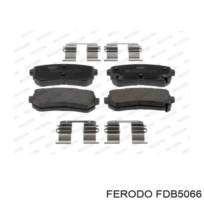 Comprar FDB5066 Ferodo Pastillas de freno traseras