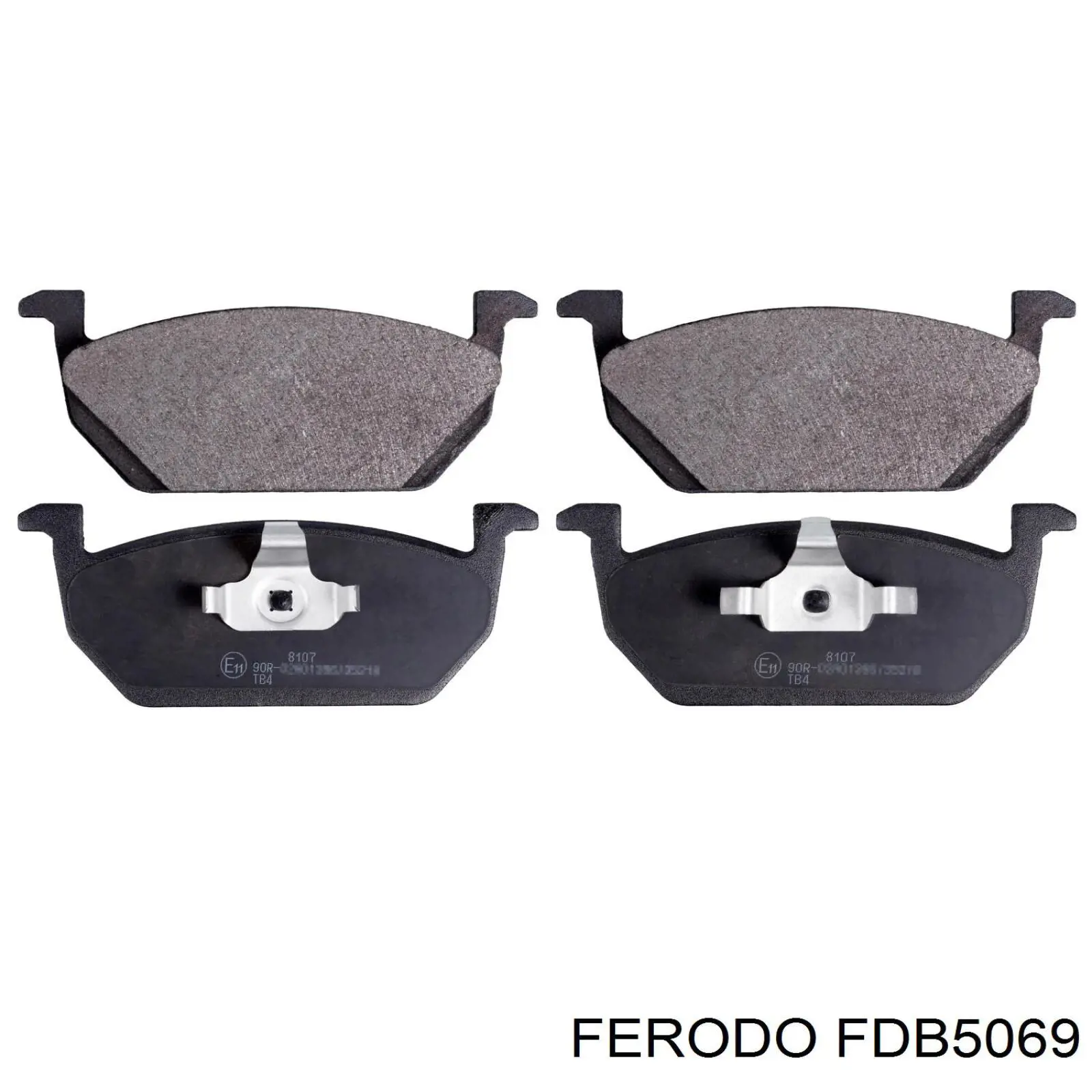 Pastillas freno delanteras Ferodo FDB5069 precio, desde 38,04 EUR