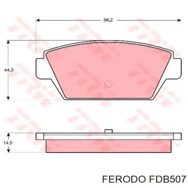 FDB507 Ferodo