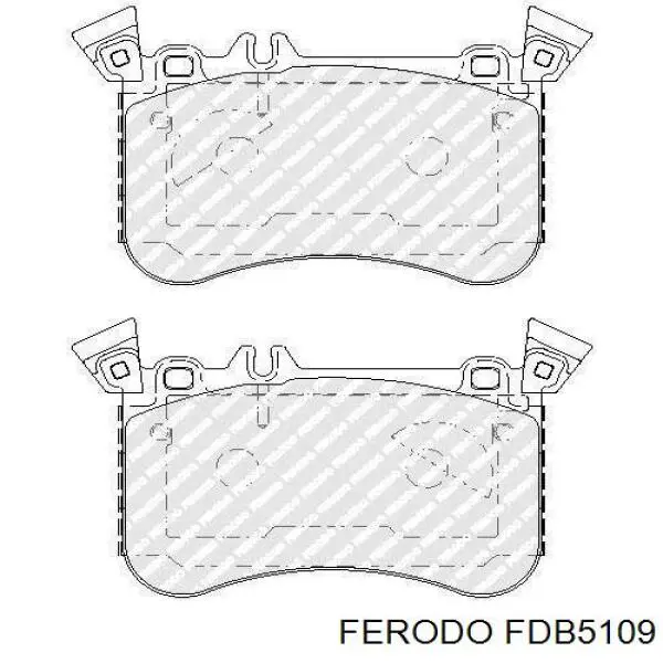 FDB5109 Ferodo pastillas de freno delanteras