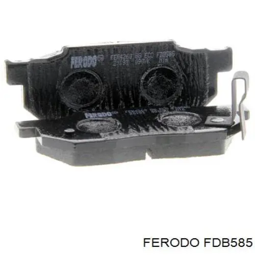 FDB585 Ferodo pastillas de freno delanteras