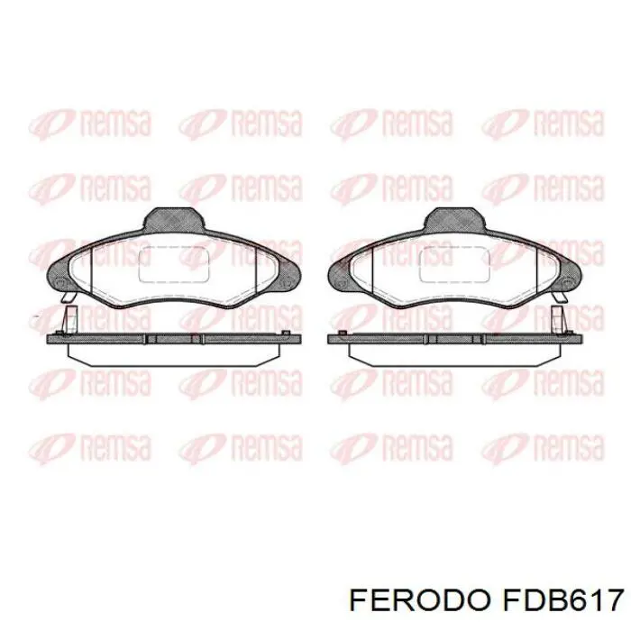 Pastillas de freno delanteras VALEO 647629