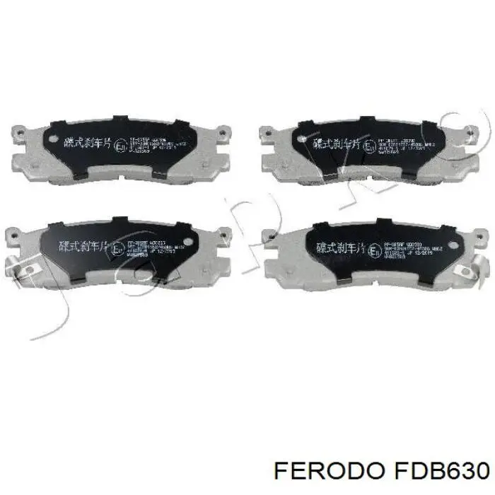 FDB630 Ferodo pastillas de freno traseras