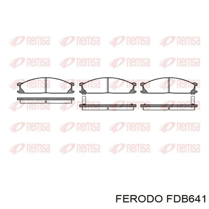 Pastillas de freno delanteras Nissan Terrano 1 WD21