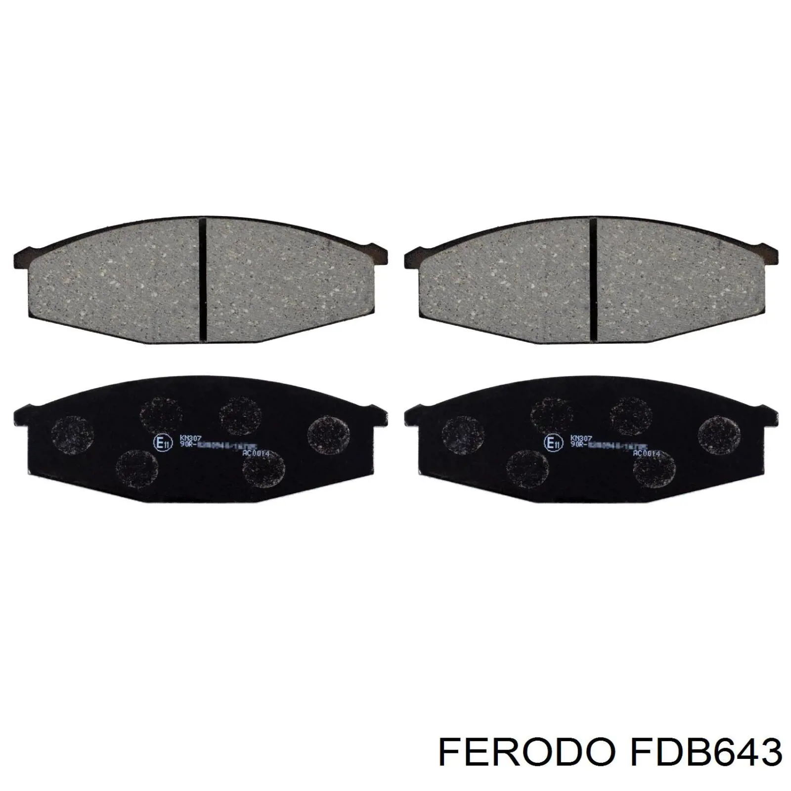 Pastillas de freno delanteras Nissan Patrol Y60