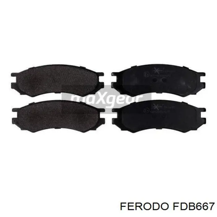Pastillas freno delanteras Ferodo FDB667 precio, desde 20,02 EUR