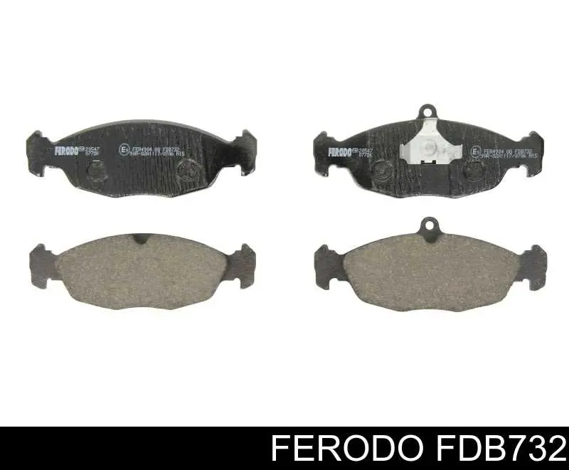 Pastillas freno delanteras Ferodo FDB732 precio, desde 19,31 EUR