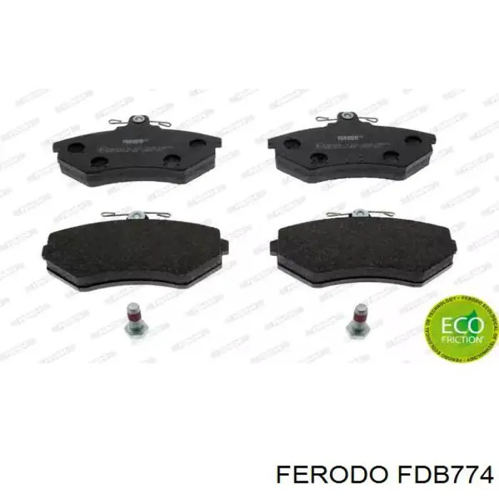 Comprar FDB774 Ferodo Pastillas delanteras de freno