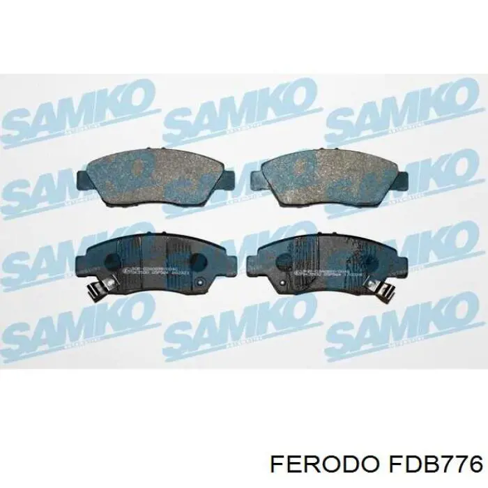 Pastillas freno delanteras Ferodo FDB776 precio, desde 24,03 EUR