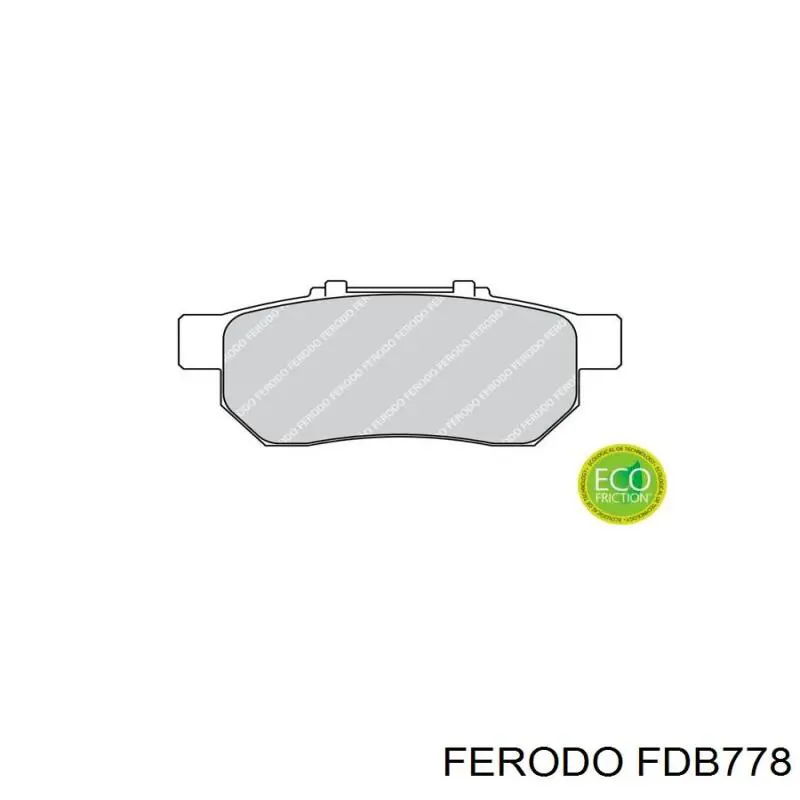 Pastillas traseras de freno Ferodo FDB778 precio, desde 22,80 EUR